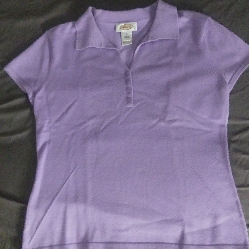 Cute and comfy Talbots Polo top